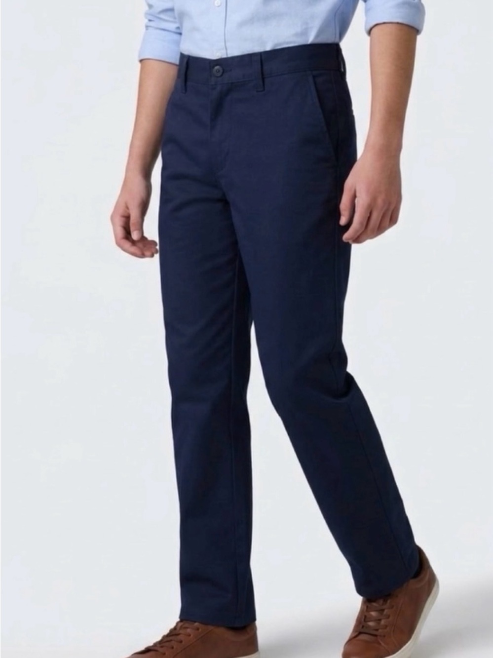 Flynn O’Hara Boys Navy Twill School Uniform Pants Size 10S Flat Front
